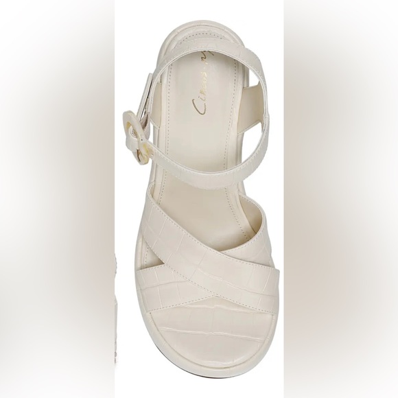 CIRCUS 🆕 NY by SAM EDELMAN Peony Platform Sandal Modern Ivory. NIB. Size 9. - Picture 6 of 10